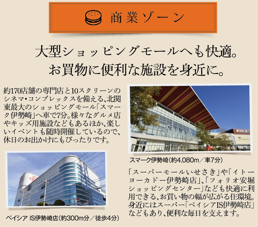 商業ゾーン