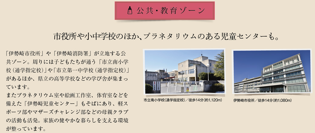 公共・教育ゾーン
