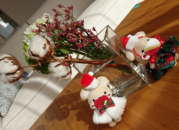 ❁・❁12月お花のある暮らし❁・❁