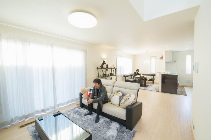 スマートハウスで快適な暮らしを実感。夢がふくらむ新時代の住まい。