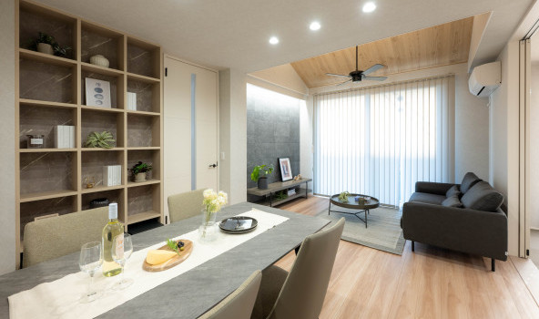 ミニマルな暮らしを彩る上質な平屋の住まい